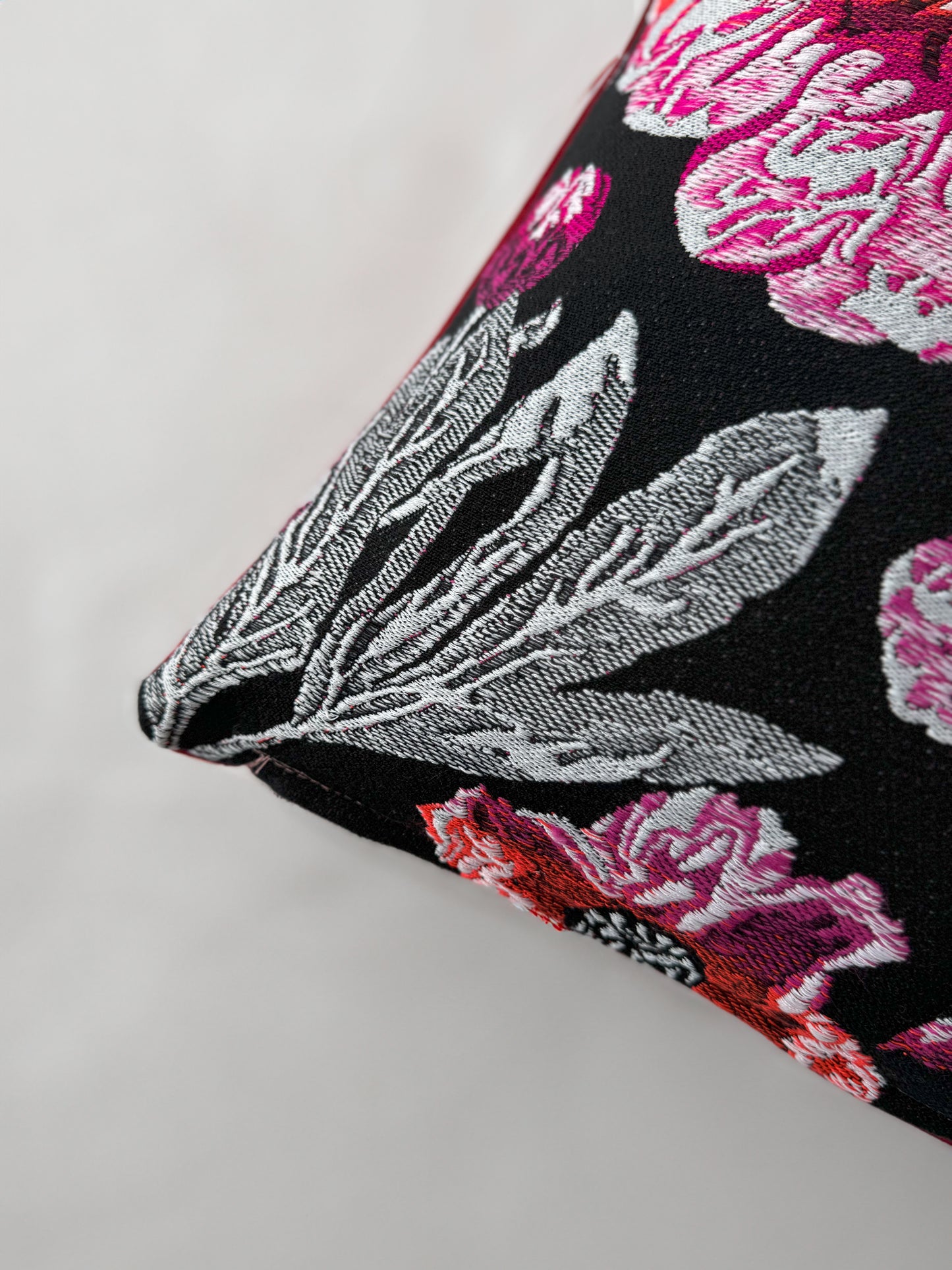 Housse de coussin le camélia