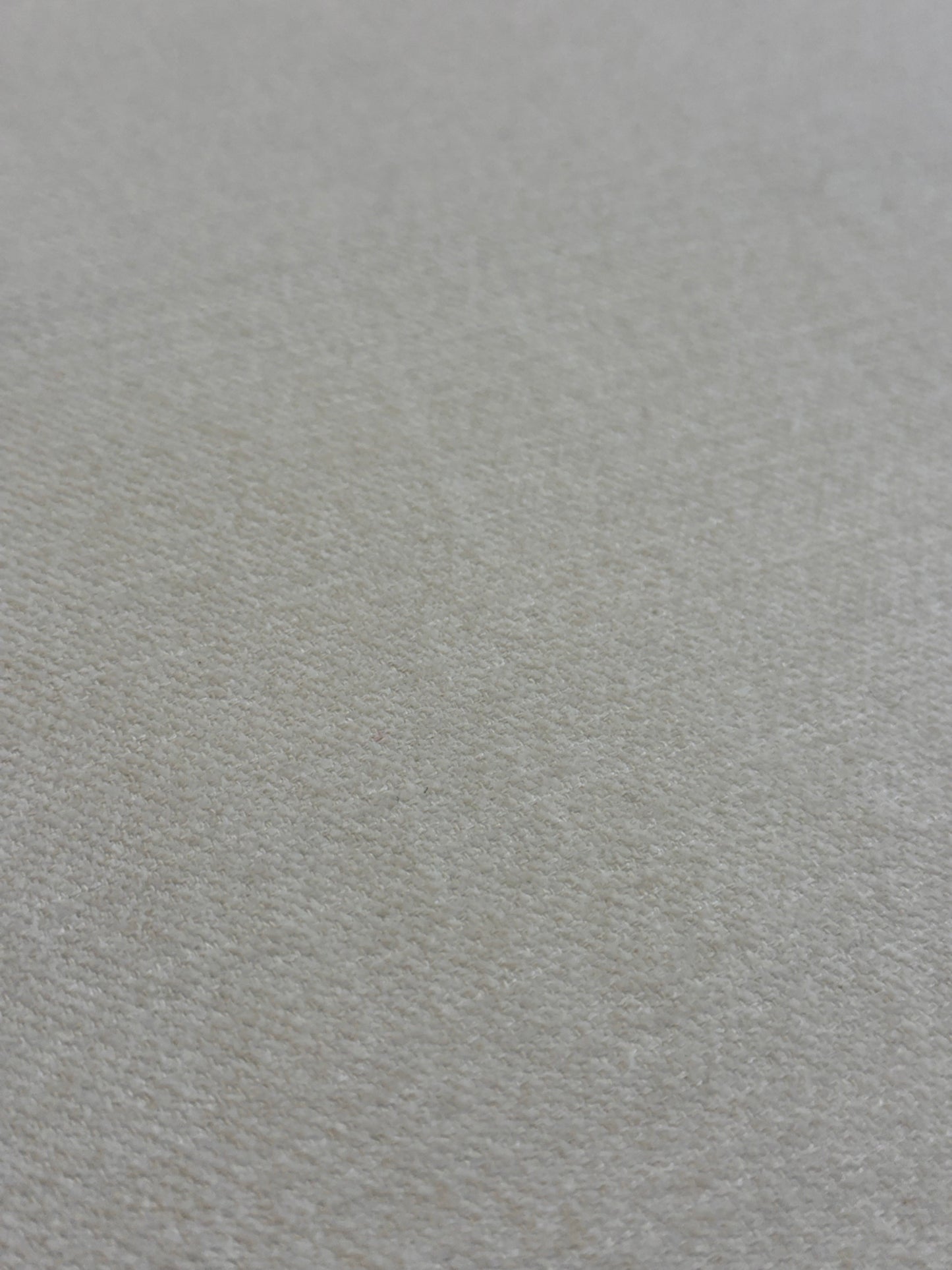 Tissu au mètre, toile avec du fil chenille écru