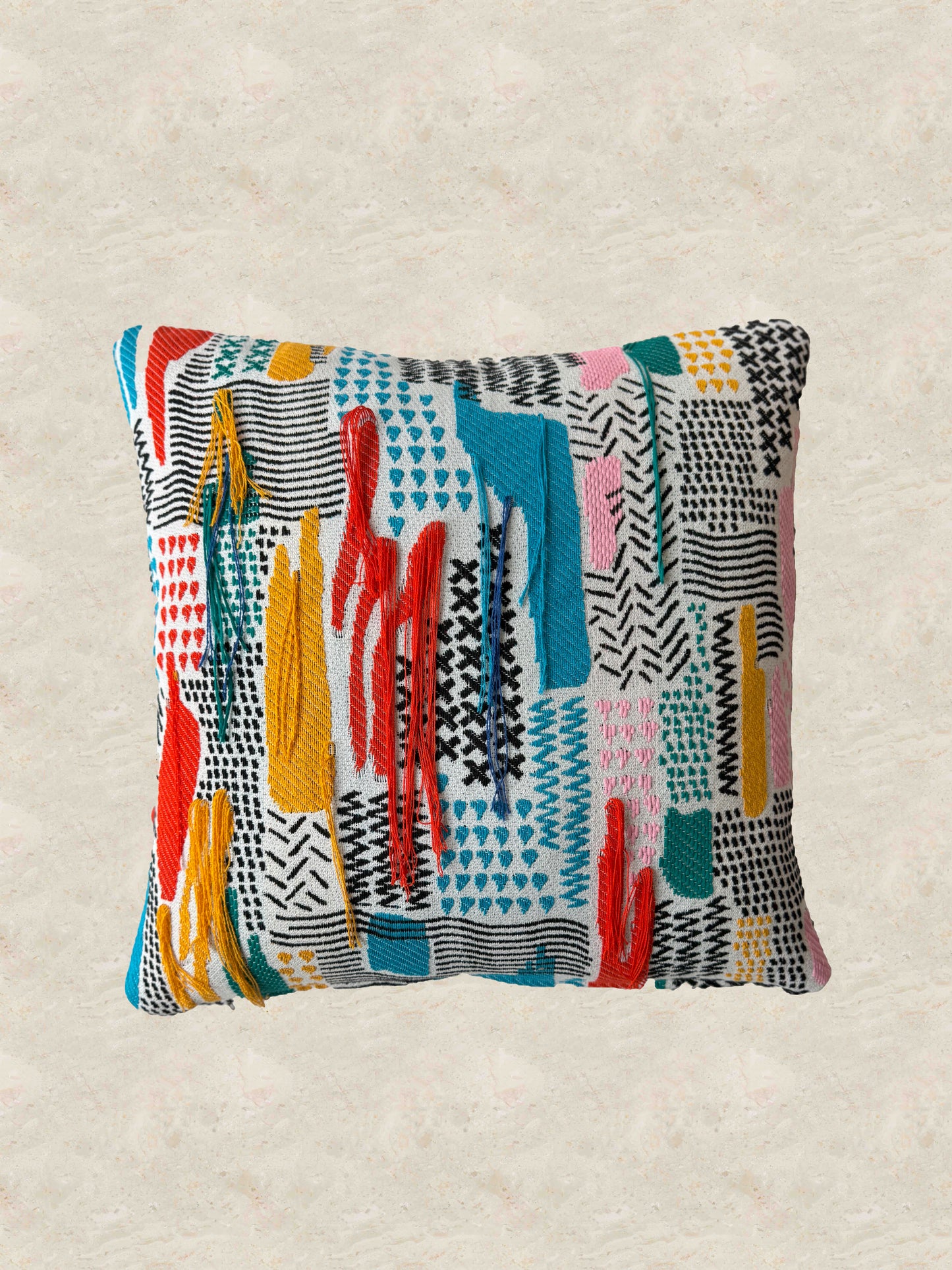 Housse de coussin le visage