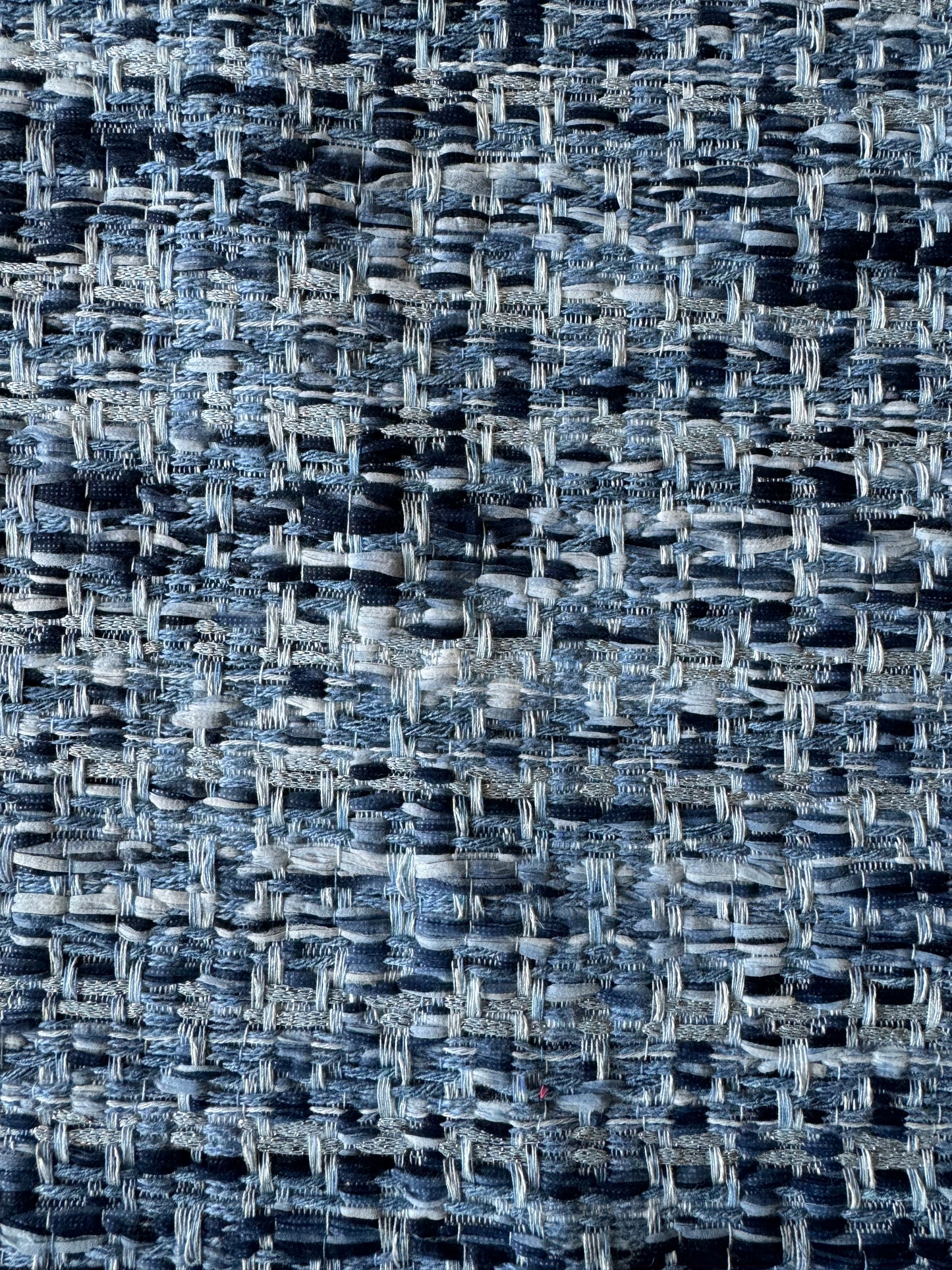 Tweed shades blue - L: 1.10 m