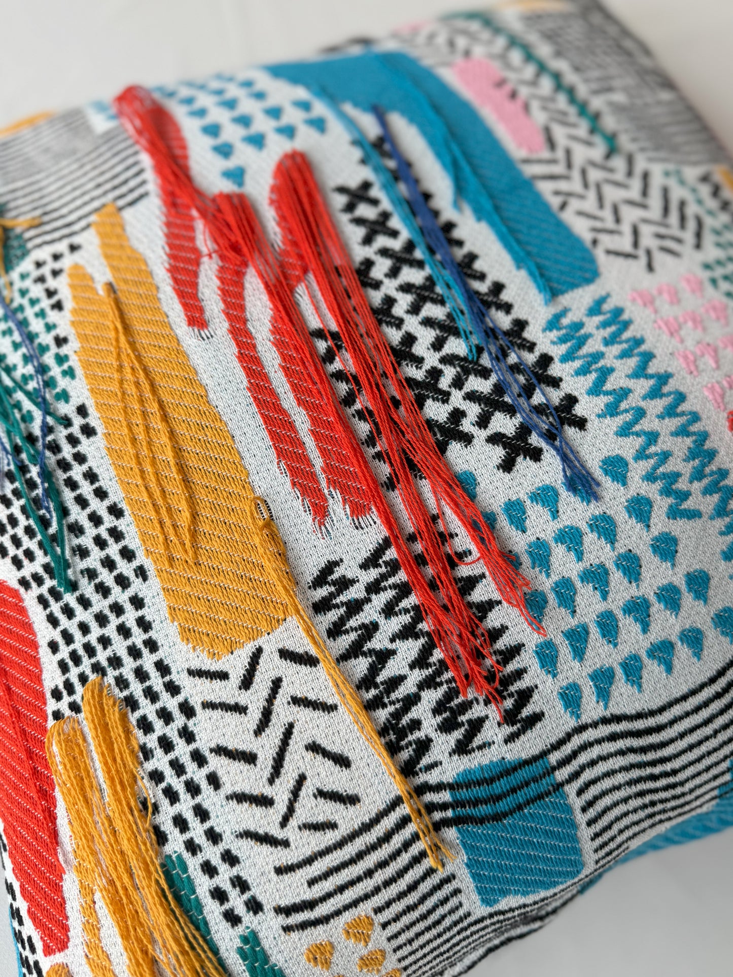 Housse de coussin le visage