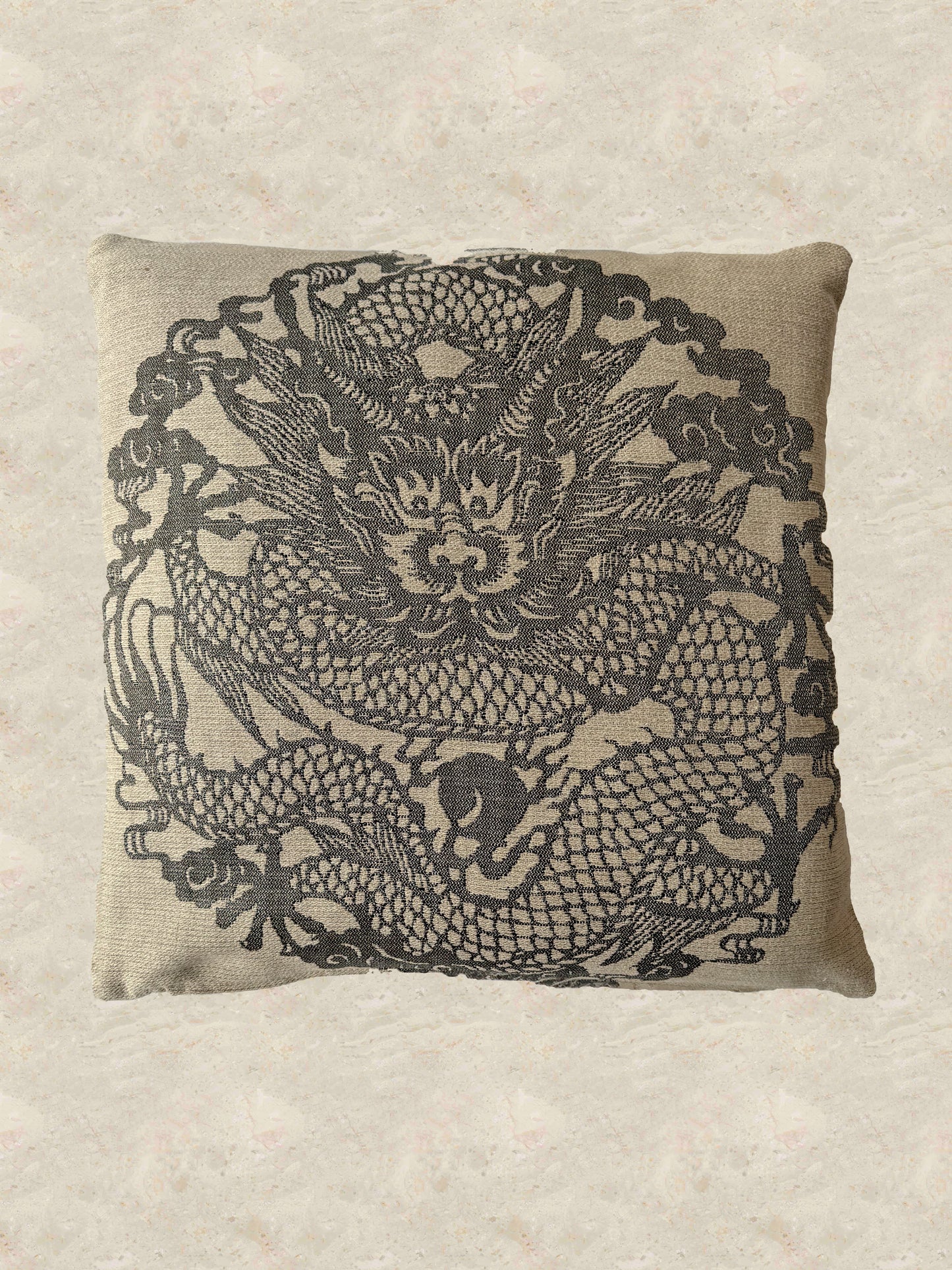 Housse de coussin le dragon