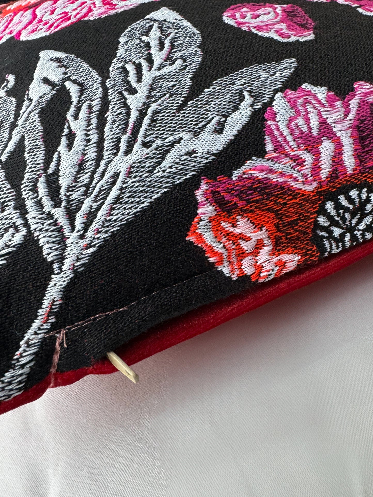 Housse de coussin le camélia