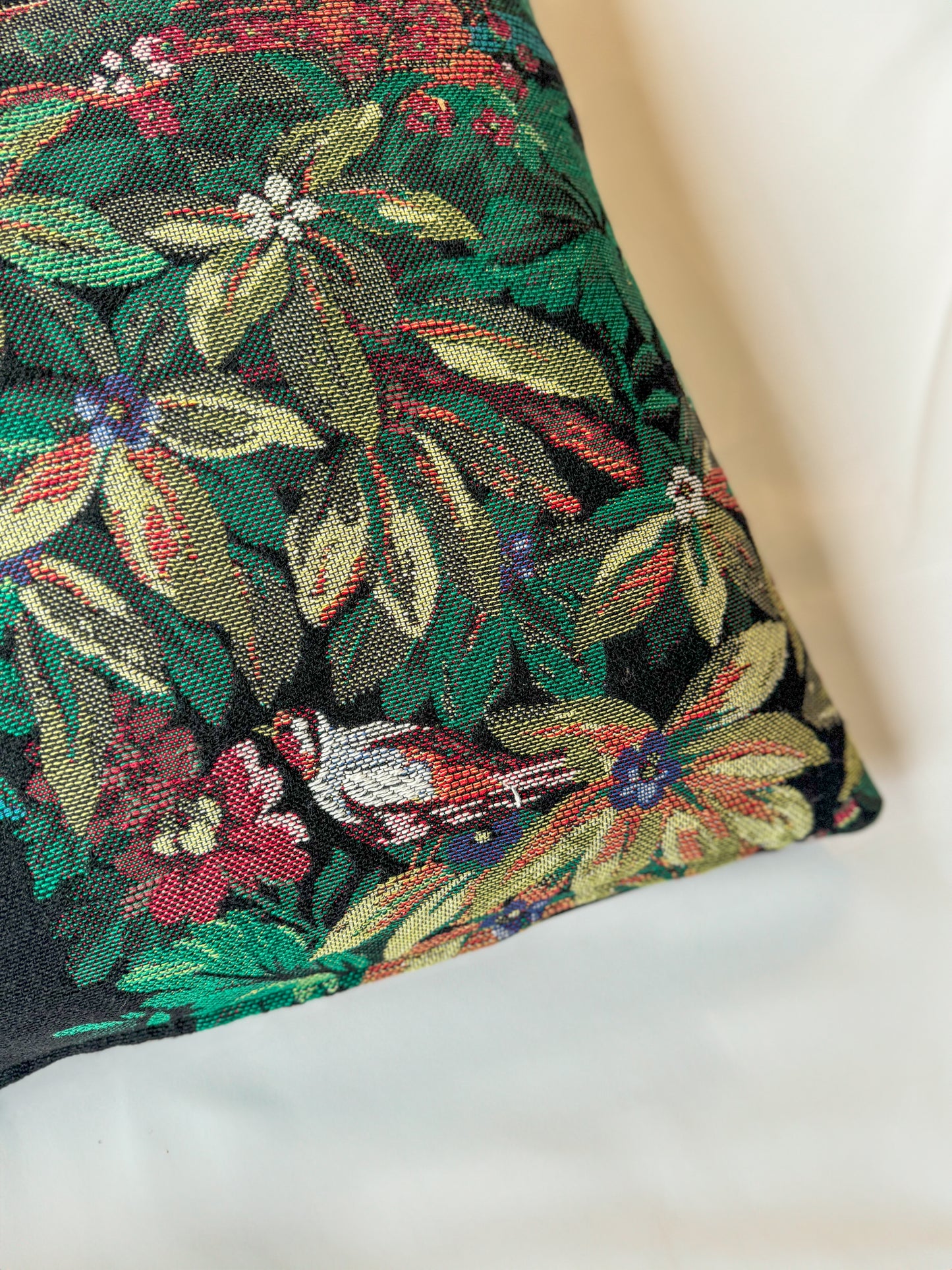 Housse de coussin le paradis des oiseaux