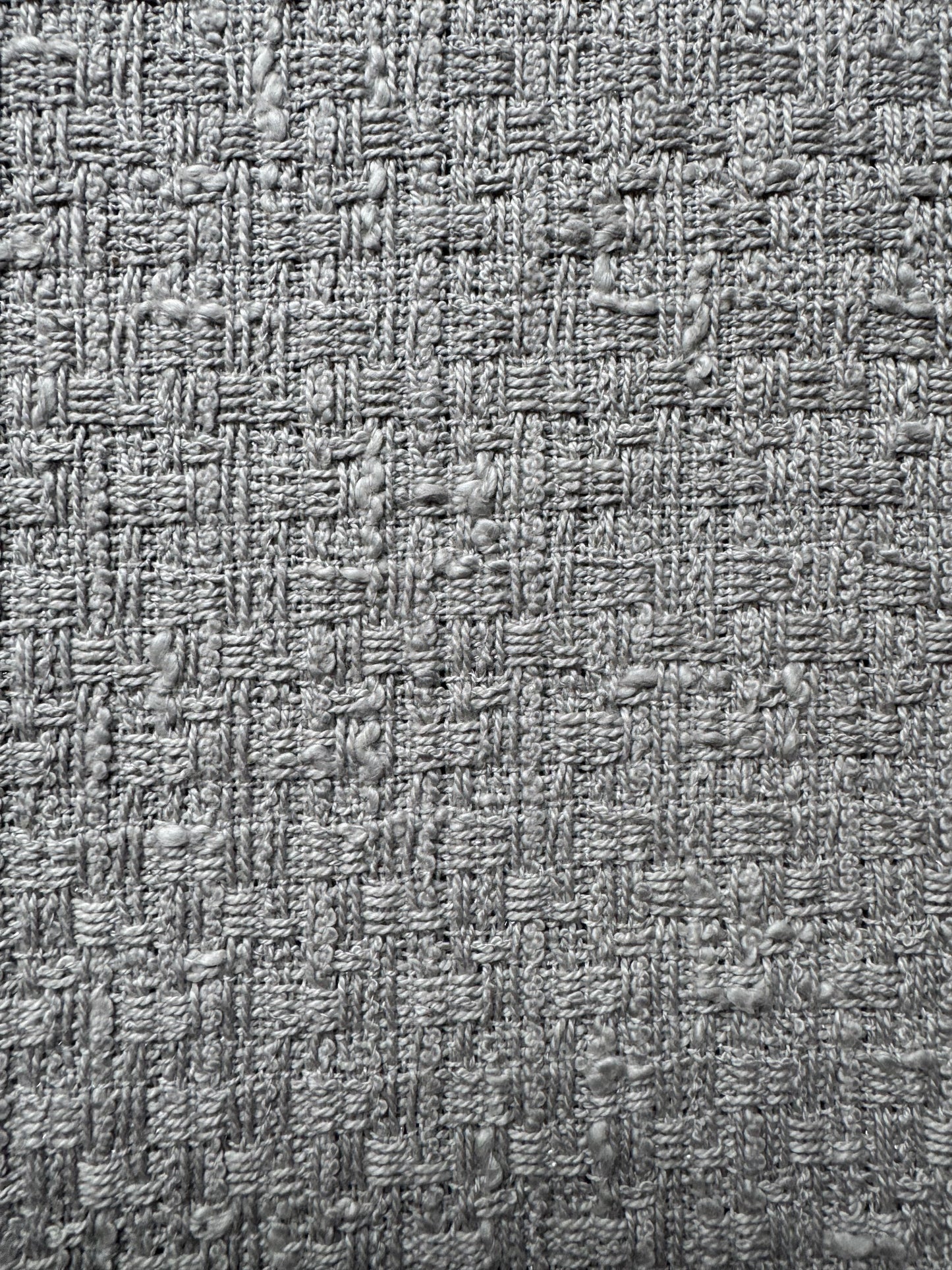 Tissu au mètre, tweed gris