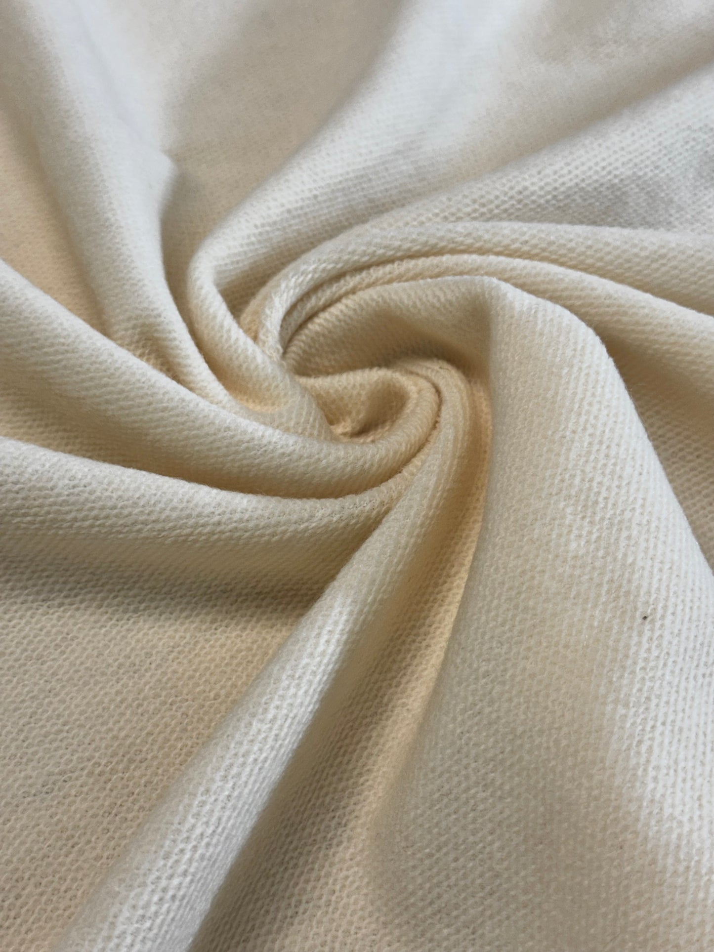 Tissu en laine écru - L: 1,50 m