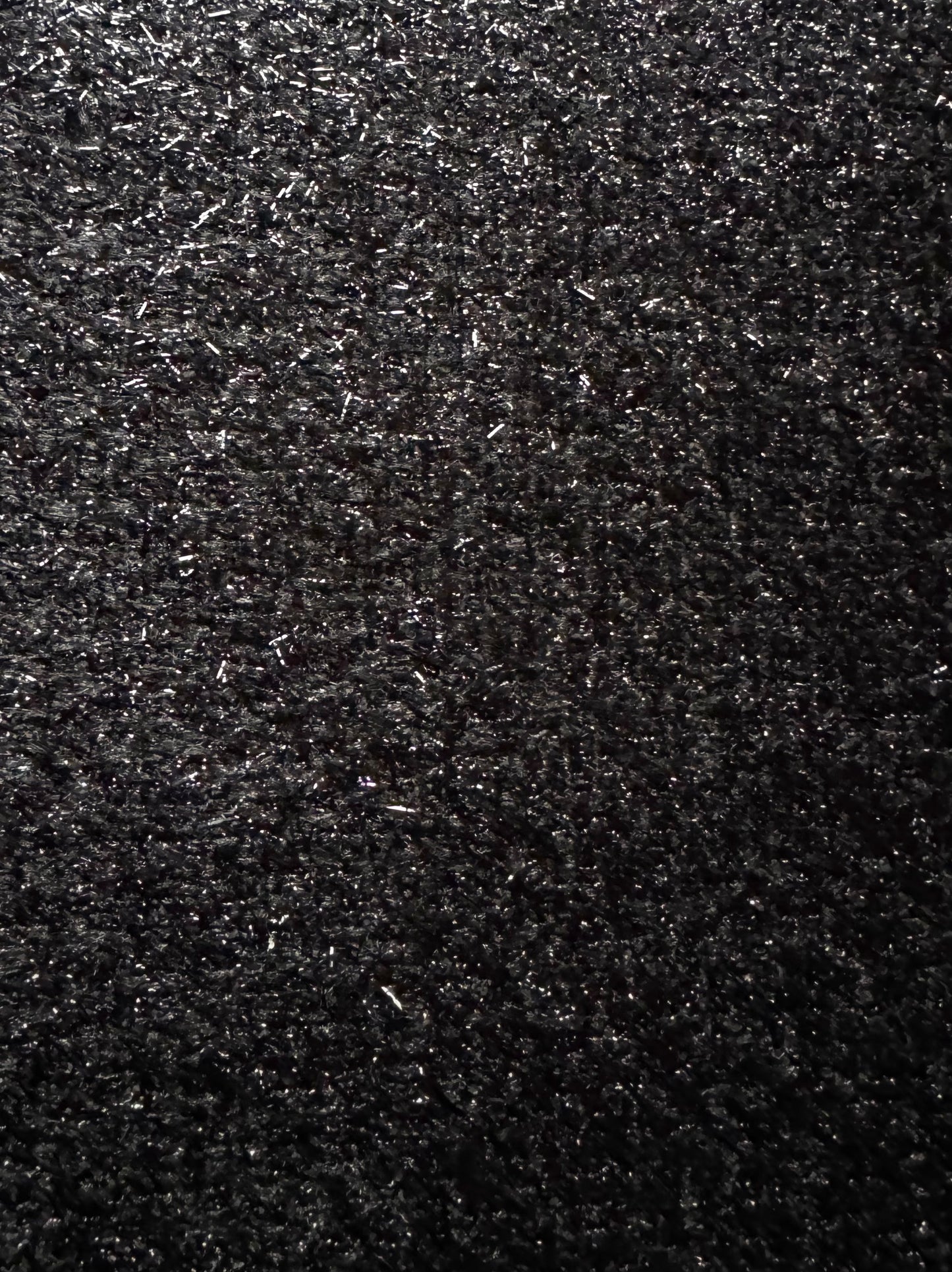 Tissu au mètre, tweed noir aux fils fantaisie