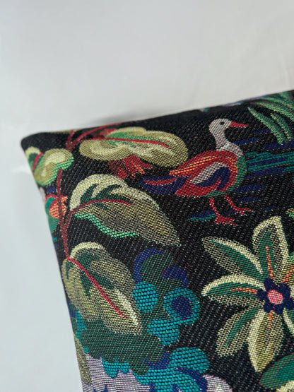 Housse de coussin le jardin des oiseaux