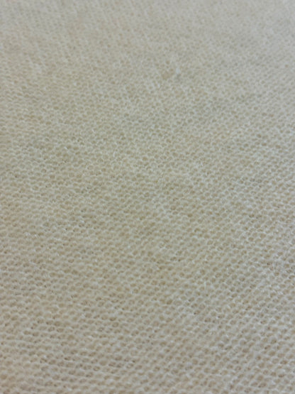 Tissu en laine écru - L: 1,50 m