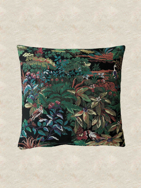 Housse de coussin le paradis des oiseaux