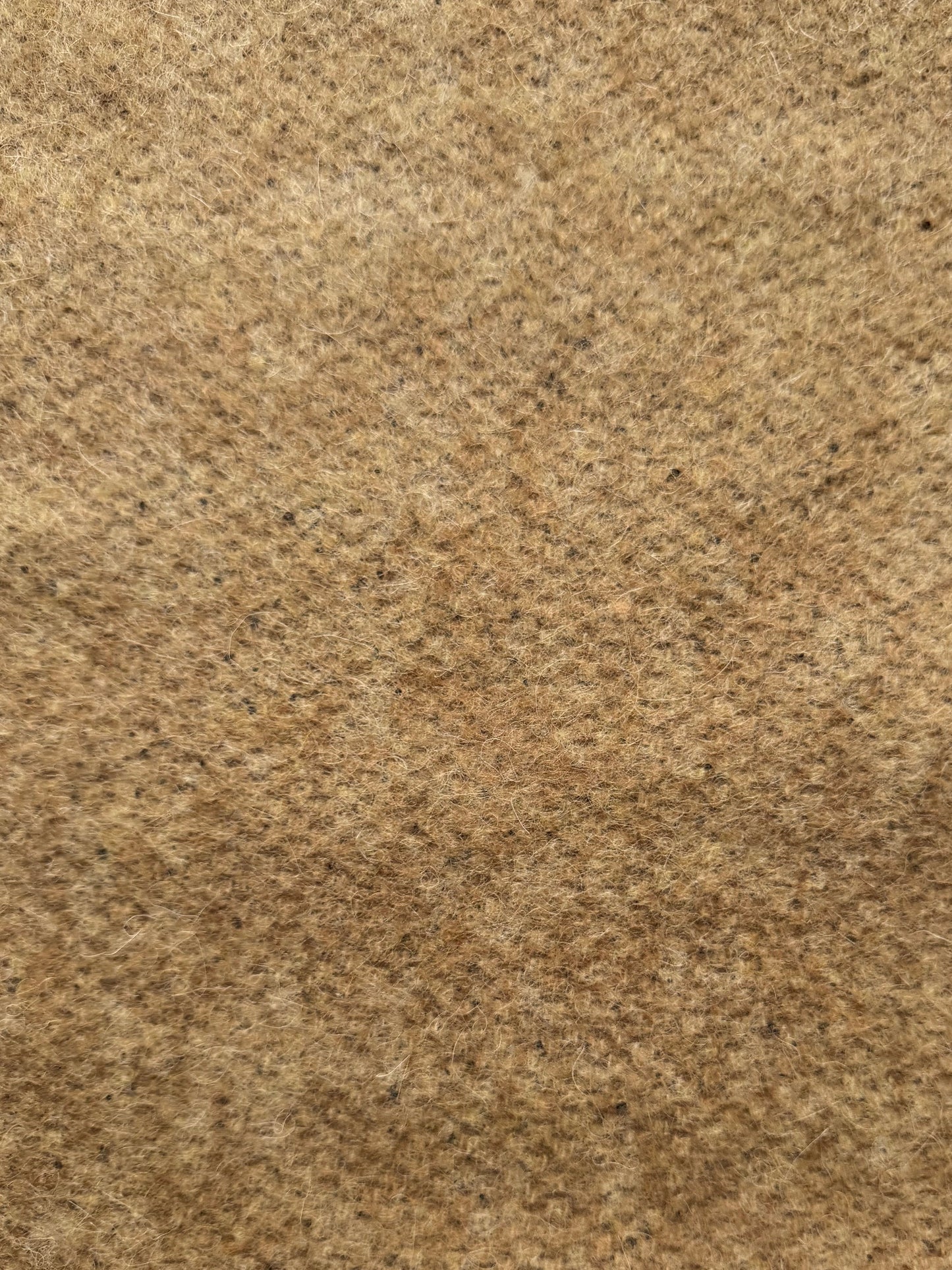 Tissu au mètre, lainage camel claire