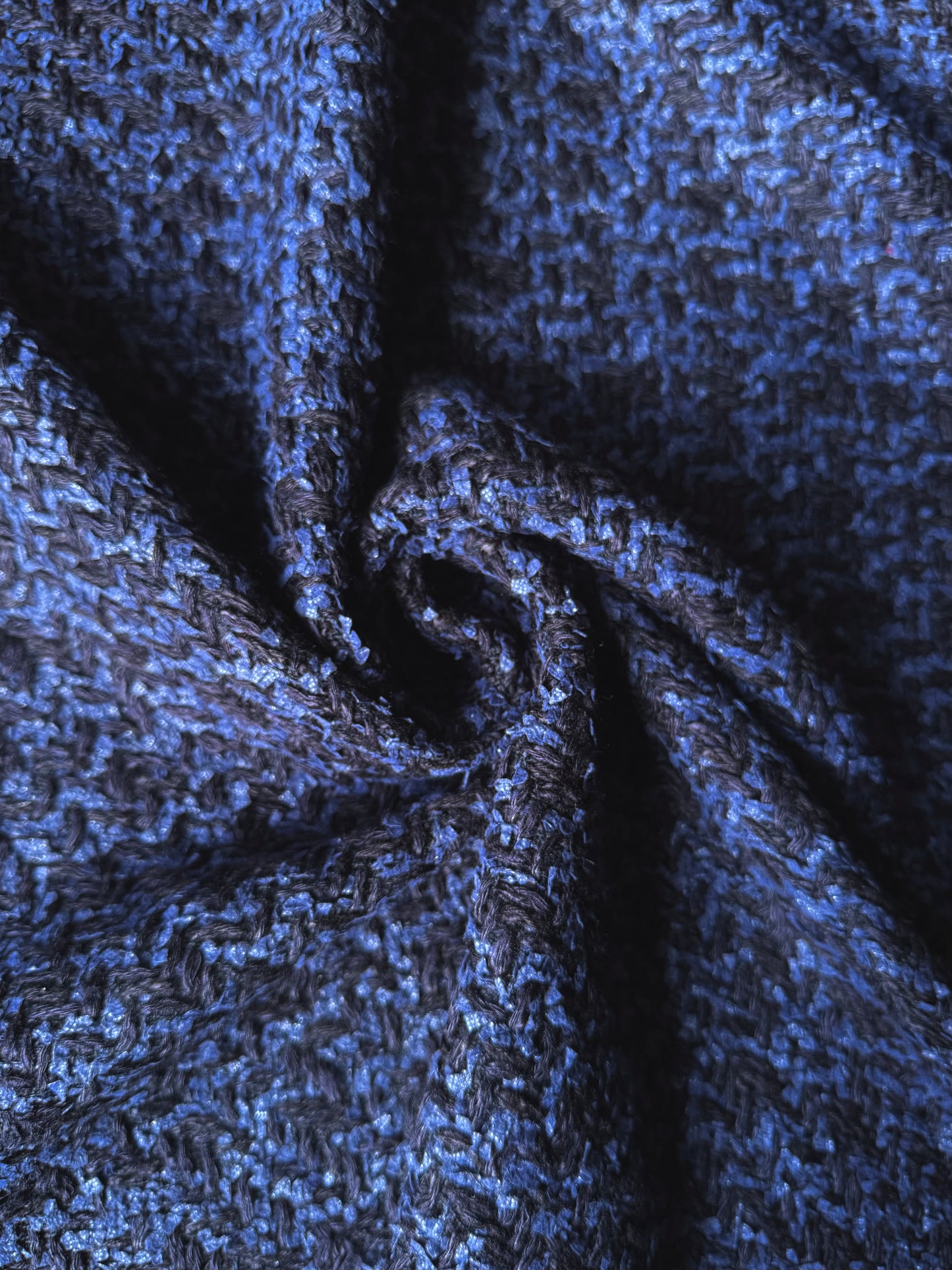 Tissu au mètre, tweed à chevrons